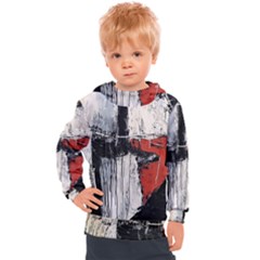 Abstract  Kids  Hooded Pullover