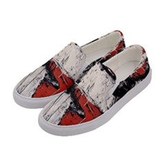 Abstract  Women s Canvas Slip Ons