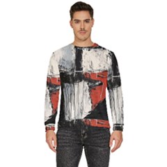 Abstract  Men s Fleece Sweatshirt