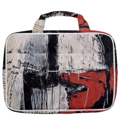 Abstract  Travel Toiletry Bag With Hanging Hook