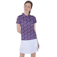Trippy Cool Pattern Women s Polo T-shirt