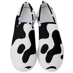 Cow Pattern Men s Slip On Sneakers