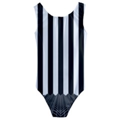 Stripes Geometric Pattern Digital Art Art Abstract Abstract Art Kids  Cut-out Back One Piece Swimsuit