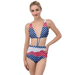 Illustrations Stars Tied Up Two Piece Swimsuit