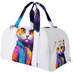 Wild Cat Burner Gym Duffle Bag by Sosodesigns19
