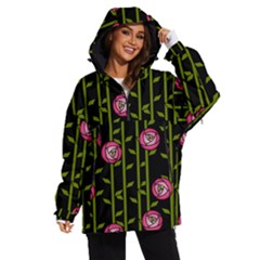 Abstract Rose Garden Women s Ski And Snowboard Waterproof Breathable Jacket