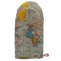 Vintage World Map Microwave Oven Glove