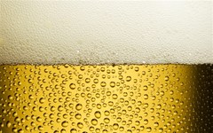 texture pattern macro glass of beer foam white yellow art