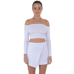 Off Shoulder Top with Mini Skirt Set Icon