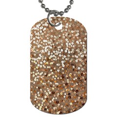 Light And Dark Sequin Design Twin-sided Dog Tag by artattack4all