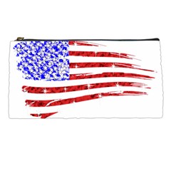 Sparkling American Flag Pencil Case by artattack4all