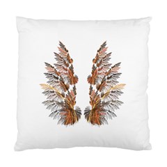 Brown Feather Wing Twin-sided Cushion Case by artattack4all
