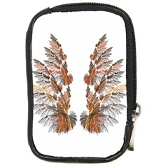 Brown Feather Wing Digital Camera Case by artattack4all