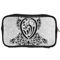 Diamond Bling Lion Single-sided Personal Care Bag