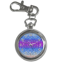 Rainbow Of Colors, Bling And Glitter Key Chain & Watch by artattack4all