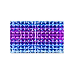 Rainbow Of Colors, Bling And Glitter Sticker (rectangle)
