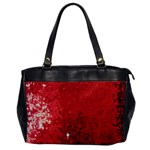 Sequin and Glitter Red Bling Single-sided Oversized Handbag