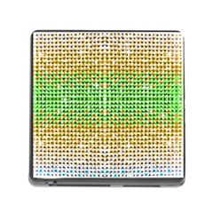 Diamond Cluster Color Bling Card Reader With Storage (square) by artattack4all