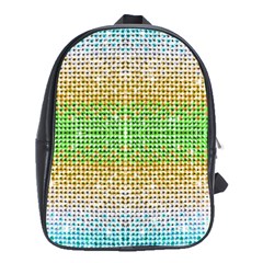 Diamond Cluster Color Bling School Bag (xl) by artattack4all