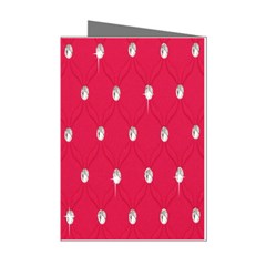 Red Diamond Bling  8 Pack Small Greeting Card by artattack4all