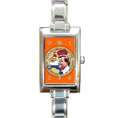 King Willem-alexander Classic Elegant Ladies Watch (rectangle) by artattack4all