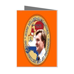 King Willem-alexander 8 Pack Small Greeting Card by artattack4all