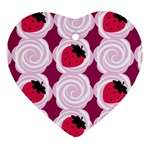 Cake Top Grape Ornament (Heart)