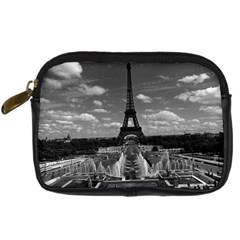Vintage France Paris Fontain Chaillot Tour Eiffel 1970 Compact Camera Case by Vintagephotos