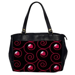 20130503 Oriental Black Single-sided Oversized Handbag by strawberrymilk
