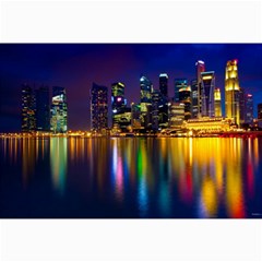 Night View 12  X 18  Unframed Canvas Print by Unique1Stop