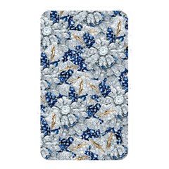 Flower Sapphire And White Diamond Bling Memory Card Reader (rectangular)