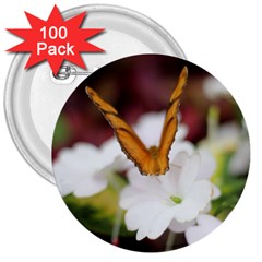 Butterfly 159 3  Button (100 Pack) by pictureperfectphotography