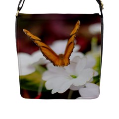 Butterfly 159 Flap Closure Messenger Bag (large) by pictureperfectphotography