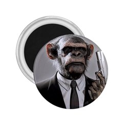 Monkey Business 2 25  Button Magnet by cutepetshop