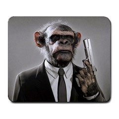 Monkey Business Large Mouse Pad (rectangle) by cutepetshop