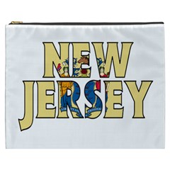 New Jersey Cosmetic Bag (xxxl) by worldbanners