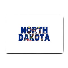 North Dakota Small Door Mat by worldbanners