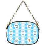Plaid Bunny Chain Purse (Two Side) Front
