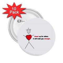 Antibully Lk 2 25  Button (10 Pack) by createdbylk