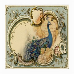 Victorian Swirls Peacock Floral Paris Decor Glasses Cloth (medium) by chicelegantboutique