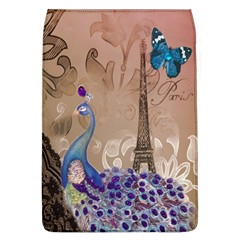 Modern Butterfly  Floral Paris Eiffel Tower Decor Removable Flap Cover (large) by chicelegantboutique