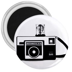 Kodak (3)cb 3  Button Magnet by KellyHazel