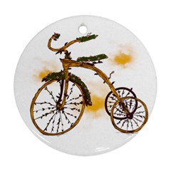 Tree Cycle Round Ornament