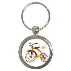 Tree Cycle Key Chain (round) by Contest1753604