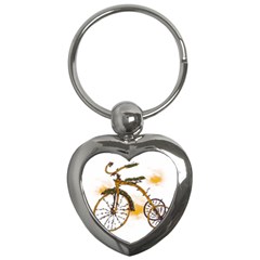 Tree Cycle Key Chain (heart) by Contest1753604