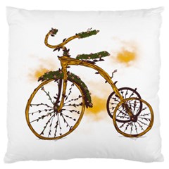 Tree Cycle Large Cushion Case (two Sided)  by Contest1753604