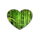Bamboo Drink Coasters (Heart)