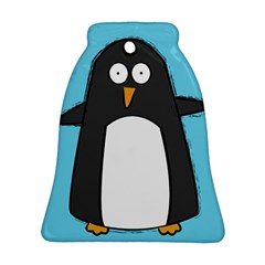 Hello Penguin Bell Ornament by PaolAllen