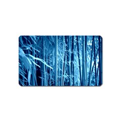Blue Bamboo Magnet (name Card) by Siebenhuehner