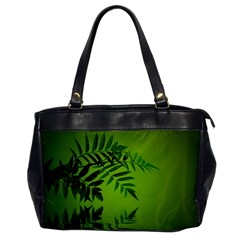 Leaf Oversize Office Handbag (one Side) by Siebenhuehner